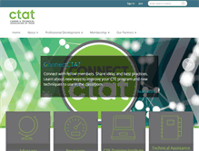Tablet Screenshot of ctat.org